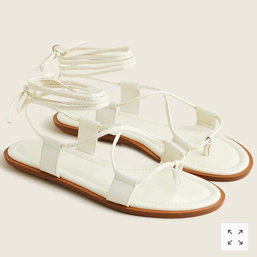 J. Crew Sandals worn once!